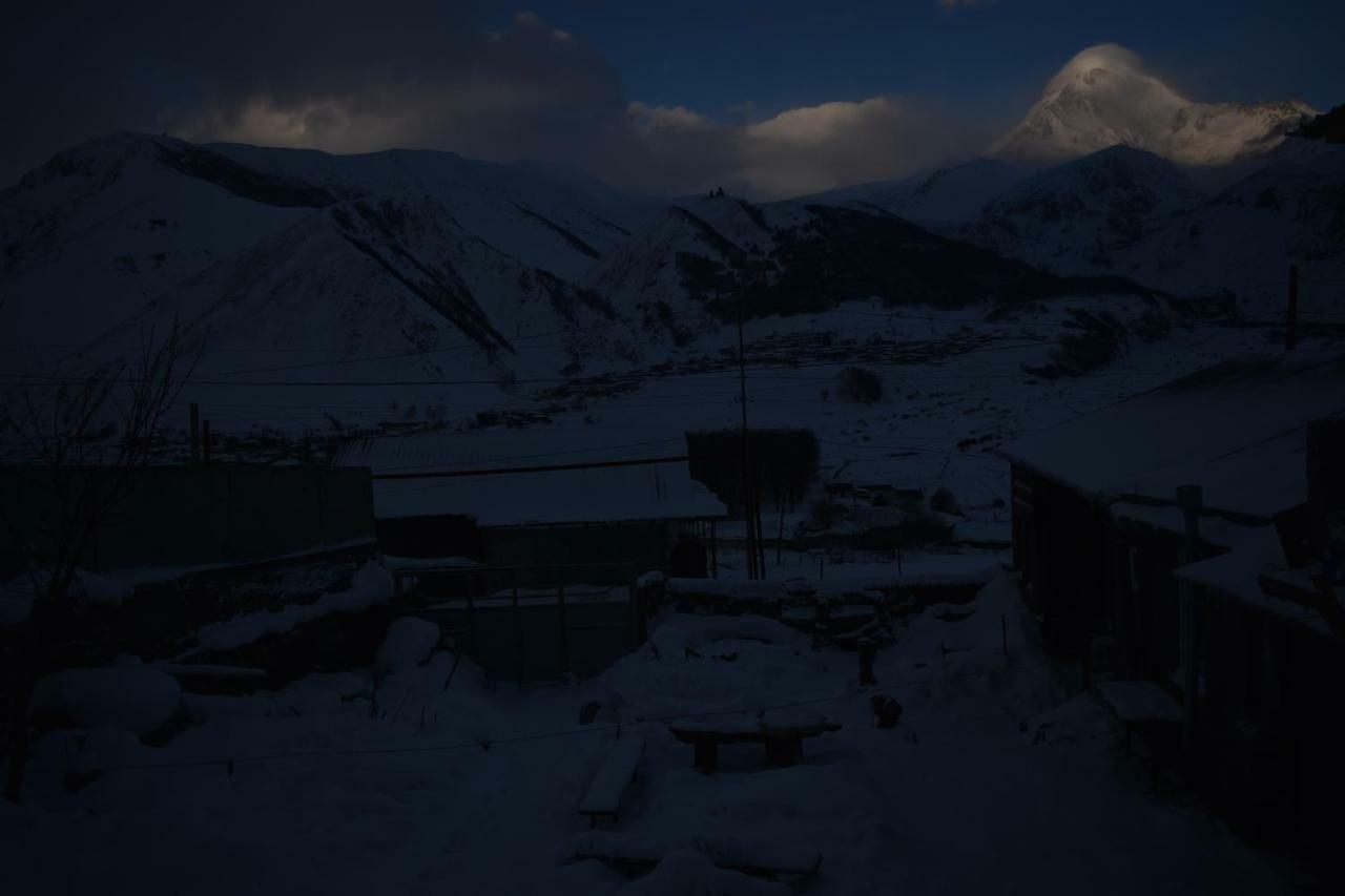 Qusha Guesthouse Meeting In The Mountains And Views Kasbegi Buitenkant foto