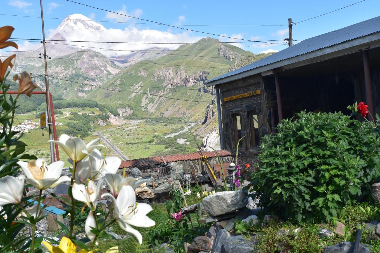 Qusha Guesthouse Meeting In The Mountains And Views Kasbegi Buitenkant foto